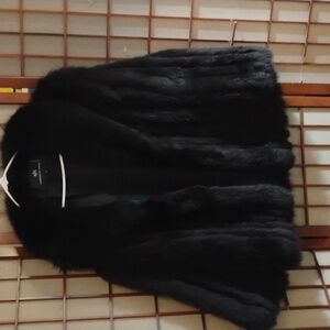 Fox fur coat size large